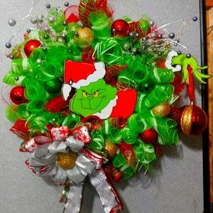 Grinch wreath